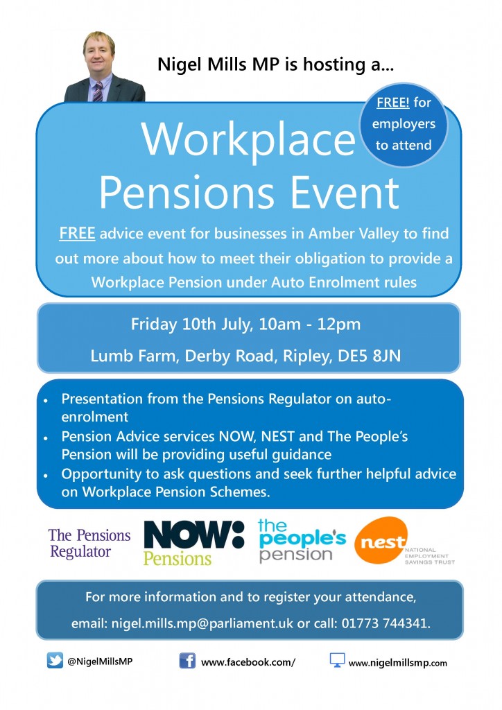 NMMP Pensions Event 10 July